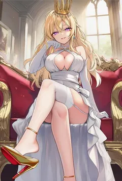 明明是作为ts转生女皇的我，怎么会因为区区自傲和魔法失效，便沦为野男人的阶下囚，连百合后宫都一并奉上，最后只能作为奴隶妻妾侍奉雄性呢